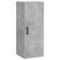 vidaXL Highboard Betongrau 34,5x34x180 cm Holzwerkstoff vidaXL Highboard Betongrau 34,5x34x180 cm Holzwerkstoff