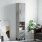 vidaXL Highboard Betongrau 34,5x34x180 cm Holzwerkstoff vidaXL Highboard Betongrau 34,5x34x180 cm Holzwerkstoff