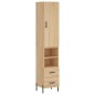 vidaXL Highboard Sonoma-Eiche 34,5x34x180 cm Holzwerkstoff vidaXL Highboard Sonoma-Eiche 34,5x34x180 cm Holzwerkstoff