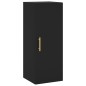 vidaXL Highboard Schwarz 34,5x34x180 cm Holzwerkstoff vidaXL Highboard Schwarz 34,5x34x180 cm Holzwerkstoff