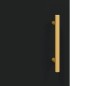 vidaXL Highboard Schwarz 34,5x34x180 cm Holzwerkstoff vidaXL Highboard Schwarz 34,5x34x180 cm Holzwerkstoff