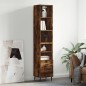 vidaXL Highboard Räuchereiche 34,5x34x180 cm Holzwerkstoff vidaXL Highboard Räuchereiche 34,5x34x180 cm Holzwerkstoff