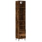 vidaXL Highboard Räuchereiche 34,5x34x180 cm Holzwerkstoff vidaXL Highboard Räuchereiche 34,5x34x180 cm Holzwerkstoff