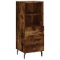 vidaXL Highboard Räuchereiche 34,5x34x180 cm Holzwerkstoff vidaXL Highboard Räuchereiche 34,5x34x180 cm Holzwerkstoff