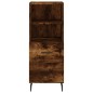 vidaXL Highboard Räuchereiche 34,5x34x180 cm Holzwerkstoff vidaXL Highboard Räuchereiche 34,5x34x180 cm Holzwerkstoff