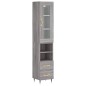 vidaXL Highboard Grau Sonoma 34,5x34x180 cm Holzwerkstoff vidaXL Highboard Grau Sonoma 34,5x34x180 cm Holzwerkstoff