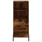 vidaXL Highboard Räuchereiche 34,5x34x180 cm Holzwerkstoff vidaXL Highboard Räuchereiche 34,5x34x180 cm Holzwerkstoff