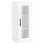 vidaXL Highboard Hochglanz-Weiß 34,5x34x180 cm Holzwerkstoff vidaXL Highboard Hochglanz-Weiß 34,5x34x180 cm Holzwerkstoff