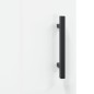 vidaXL Highboard Hochglanz-Weiß 34,5x34x180 cm Holzwerkstoff vidaXL Highboard Hochglanz-Weiß 34,5x34x180 cm Holzwerkstoff