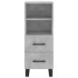 vidaXL Highboard Betongrau 34,5x34x180 cm Holzwerkstoff vidaXL Highboard Betongrau 34,5x34x180 cm Holzwerkstoff