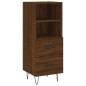 vidaXL Highboard Braun Eichen-Optik 34,5x34x180 cm Holzwerkstoff vidaXL Highboard Braun Eichen-Optik 34,5x34x180 cm Holzwerkstoff