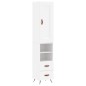 vidaXL Highboard Weiß 34,5x34x180 cm Holzwerkstoff vidaXL Highboard Weiß 34,5x34x180 cm Holzwerkstoff