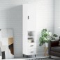 vidaXL Highboard Weiß 34,5x34x180 cm Holzwerkstoff vidaXL Highboard Weiß 34,5x34x180 cm Holzwerkstoff