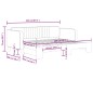 vidaXL Tagesbett Ausziehbar Dunkelgrün 90x200 cm Samt vidaXL Tagesbett Ausziehbar Dunkelgrün 90x200 cm Samt