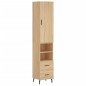vidaXL Highboard Sonoma-Eiche 34,5x34x180 cm Holzwerkstoff vidaXL Highboard Sonoma-Eiche 34,5x34x180 cm Holzwerkstoff