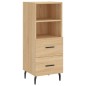 vidaXL Highboard Sonoma-Eiche 34,5x34x180 cm Holzwerkstoff vidaXL Highboard Sonoma-Eiche 34,5x34x180 cm Holzwerkstoff