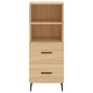 vidaXL Highboard Sonoma-Eiche 34,5x34x180 cm Holzwerkstoff vidaXL Highboard Sonoma-Eiche 34,5x34x180 cm Holzwerkstoff
