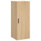 vidaXL Highboard Sonoma-Eiche 34,5x34x180 cm Holzwerkstoff vidaXL Highboard Sonoma-Eiche 34,5x34x180 cm Holzwerkstoff