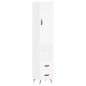 vidaXL Highboard Weiß 34,5x34x180 cm Holzwerkstoff vidaXL Highboard Weiß 34,5x34x180 cm Holzwerkstoff