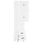 vidaXL Highboard Weiß 34,5x34x180 cm Holzwerkstoff vidaXL Highboard Weiß 34,5x34x180 cm Holzwerkstoff