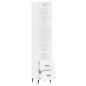 vidaXL Highboard Weiß 34,5x34x180 cm Holzwerkstoff vidaXL Highboard Weiß 34,5x34x180 cm Holzwerkstoff