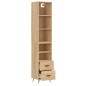 vidaXL Highboard Sonoma-Eiche 34,5x34x180 cm Holzwerkstoff vidaXL Highboard Sonoma-Eiche 34,5x34x180 cm Holzwerkstoff