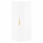 vidaXL Highboard Hochglanz-Weiß 34,5x34x180 cm Holzwerkstoff vidaXL Highboard Hochglanz-Weiß 34,5x34x180 cm Holzwerkstoff