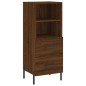 vidaXL Highboard Braun Eichen-Optik 34,5x34x180 cm Holzwerkstoff vidaXL Highboard Braun Eichen-Optik 34,5x34x180 cm Holzwerkstoff