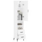 vidaXL Highboard Weiß 34,5x34x180 cm Holzwerkstoff vidaXL Highboard Weiß 34,5x34x180 cm Holzwerkstoff