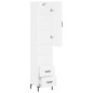 vidaXL Highboard Weiß 34,5x34x180 cm Holzwerkstoff vidaXL Highboard Weiß 34,5x34x180 cm Holzwerkstoff