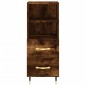 vidaXL Highboard Räuchereiche 34,5x34x180 cm Holzwerkstoff vidaXL Highboard Räuchereiche 34,5x34x180 cm Holzwerkstoff