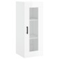 vidaXL Highboard Hochglanz-Weiß 34,5x34x180 cm Holzwerkstoff vidaXL Highboard Hochglanz-Weiß 34,5x34x180 cm Holzwerkstoff