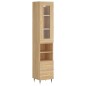 vidaXL Highboard Sonoma-Eiche 34,5x34x180 cm Holzwerkstoff vidaXL Highboard Sonoma-Eiche 34,5x34x180 cm Holzwerkstoff
