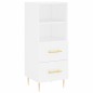vidaXL Highboard Weiß 34,5x34x180 cm Holzwerkstoff vidaXL Highboard Weiß 34,5x34x180 cm Holzwerkstoff