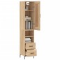 vidaXL Highboard Sonoma-Eiche 34,5x34x180 cm Holzwerkstoff vidaXL Highboard Sonoma-Eiche 34,5x34x180 cm Holzwerkstoff