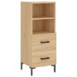 vidaXL Highboard Sonoma-Eiche 34,5x34x180 cm Holzwerkstoff vidaXL Highboard Sonoma-Eiche 34,5x34x180 cm Holzwerkstoff
