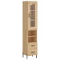 vidaXL Highboard Sonoma-Eiche 34,5x34x180 cm Holzwerkstoff vidaXL Highboard Sonoma-Eiche 34,5x34x180 cm Holzwerkstoff