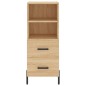 vidaXL Highboard Sonoma-Eiche 34,5x34x180 cm Holzwerkstoff vidaXL Highboard Sonoma-Eiche 34,5x34x180 cm Holzwerkstoff