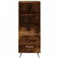 vidaXL Highboard Räuchereiche 34,5x34x180 cm Holzwerkstoff vidaXL Highboard Räuchereiche 34,5x34x180 cm Holzwerkstoff