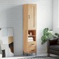vidaXL Highboard Sonoma-Eiche 34,5x34x180 cm Holzwerkstoff vidaXL Highboard Sonoma-Eiche 34,5x34x180 cm Holzwerkstoff