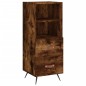 vidaXL Highboard Räuchereiche 34,5x34x180 cm Holzwerkstoff vidaXL Highboard Räuchereiche 34,5x34x180 cm Holzwerkstoff