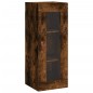 vidaXL Highboard Räuchereiche 34,5x34x180 cm Holzwerkstoff vidaXL Highboard Räuchereiche 34,5x34x180 cm Holzwerkstoff