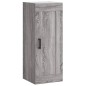 vidaXL Highboard Grau Sonoma 34,5x34x180 cm Holzwerkstoff vidaXL Highboard Grau Sonoma 34,5x34x180 cm Holzwerkstoff