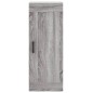 vidaXL Highboard Grau Sonoma 34,5x34x180 cm Holzwerkstoff vidaXL Highboard Grau Sonoma 34,5x34x180 cm Holzwerkstoff