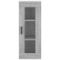 vidaXL Highboard Grau Sonoma 34,5x34x180 cm Holzwerkstoff vidaXL Highboard Grau Sonoma 34,5x34x180 cm Holzwerkstoff
