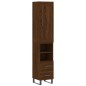vidaXL Highboard Braun Eichen-Optik 34,5x34x180 cm Holzwerkstoff vidaXL Highboard Braun Eichen-Optik 34,5x34x180 cm Holzwerkstoff