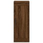 vidaXL Highboard Braun Eichen-Optik 34,5x34x180 cm Holzwerkstoff vidaXL Highboard Braun Eichen-Optik 34,5x34x180 cm Holzwerkstoff