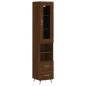 vidaXL Highboard Braun Eichen-Optik 34,5x34x180 cm Holzwerkstoff vidaXL Highboard Braun Eichen-Optik 34,5x34x180 cm Holzwerkstoff
