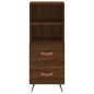 vidaXL Highboard Braun Eichen-Optik 34,5x34x180 cm Holzwerkstoff vidaXL Highboard Braun Eichen-Optik 34,5x34x180 cm Holzwerkstoff