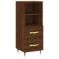 vidaXL Highboard Braun Eichen-Optik 34,5x34x180 cm Holzwerkstoff vidaXL Highboard Braun Eichen-Optik 34,5x34x180 cm Holzwerkstoff